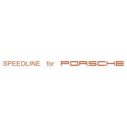 Sticker Jantes Speedline for Porsche en bronze