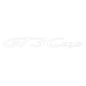 Sticker Porsche GT3 Cup Logo en blanc