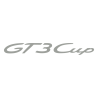Sticker Porsche GT3 Cup Logo en gris clair