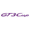 Sticker Porsche GT3 Cup Logo en prune