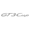 Sticker Porsche GT3 Cup Logo en argent