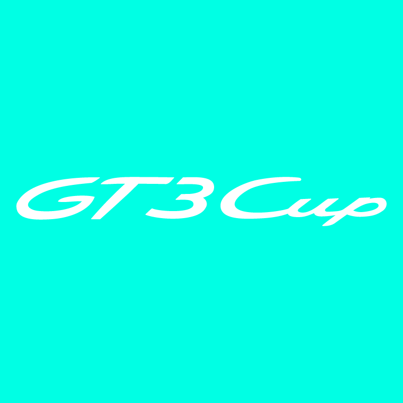 Sticker Porsche GT3 Cup Logo en pochoir pour peinture