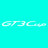 Sticker Porsche GT3 Cup Logo en pochoir pour peinture