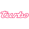 Sticker Porsche 911 Turbo Logo 1977 en fuchsia