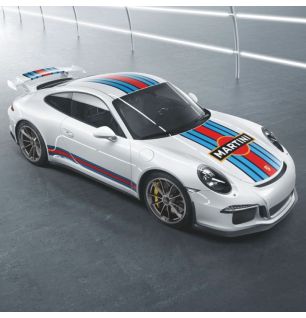 Porsche 911 Martini Racing Streifen Aufkleber Set