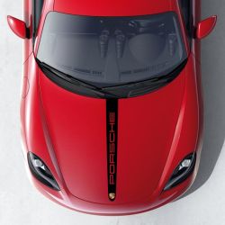 Sticker Bande Capot Porsche...