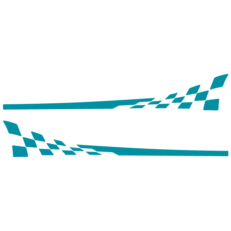 kit bandes bas de caisse porsche 911 gt3 rs type 997 turquoise