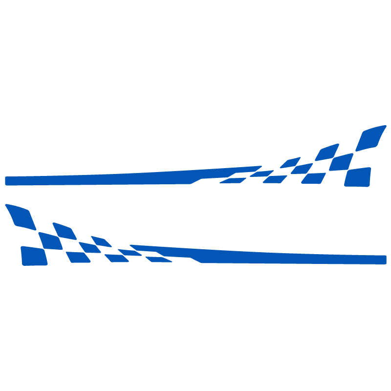kit bandes bas de caisse porsche 911 gt3 rs type 997 bleu