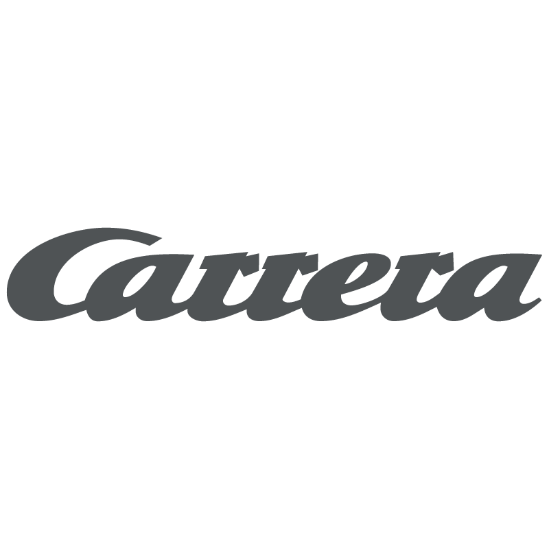Sticker Porsche Carrera Vintage Logo en gris foncé