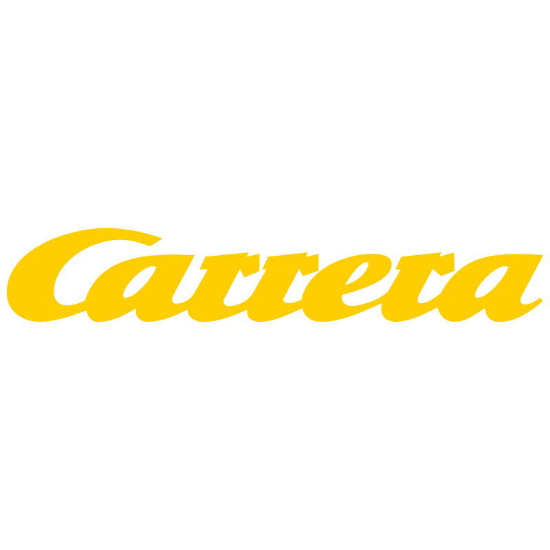 Sticker Porsche Carrera Vintage Logo en jaune