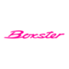Sticker Porsche 718 Boxster Logo en rose fluo