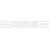 Kit Stickers Bandes Latérales Porsche Logo