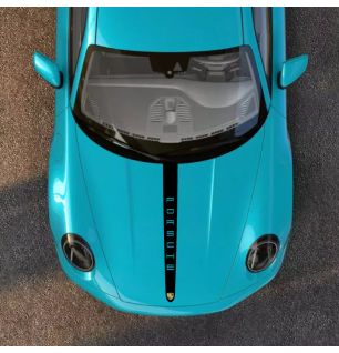 Sticker Bande Capot Porsche...