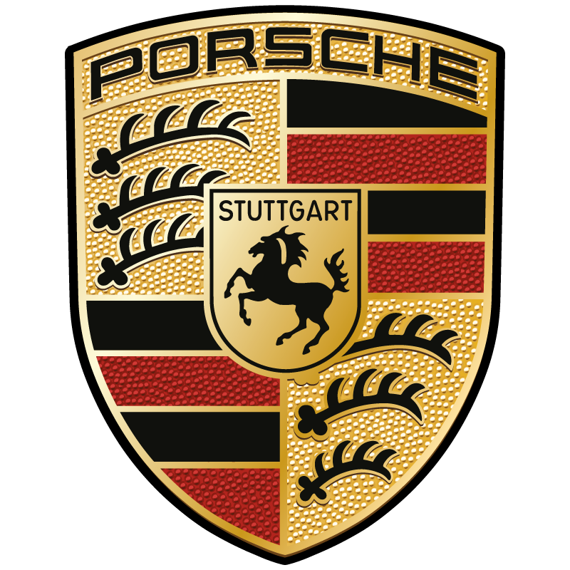 Porsche Logo Aufkleber