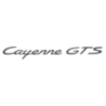 Sticker Porsche Cayenne GTS en gris foncé