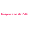 Sticker Porsche Cayenne GTS en fuchsia