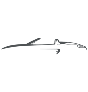 Sticker Porsche Motorsport en gris foncé