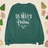 Christmas Sweatshirt with Family Name to Personalize