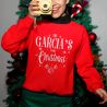 Christmas Sweatshirt with Family Name to Personalize