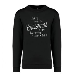 "All I Want For Christmas Is You!" Sweatshirt