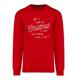 "All I Want For Christmas Is You!" Sweatshirt