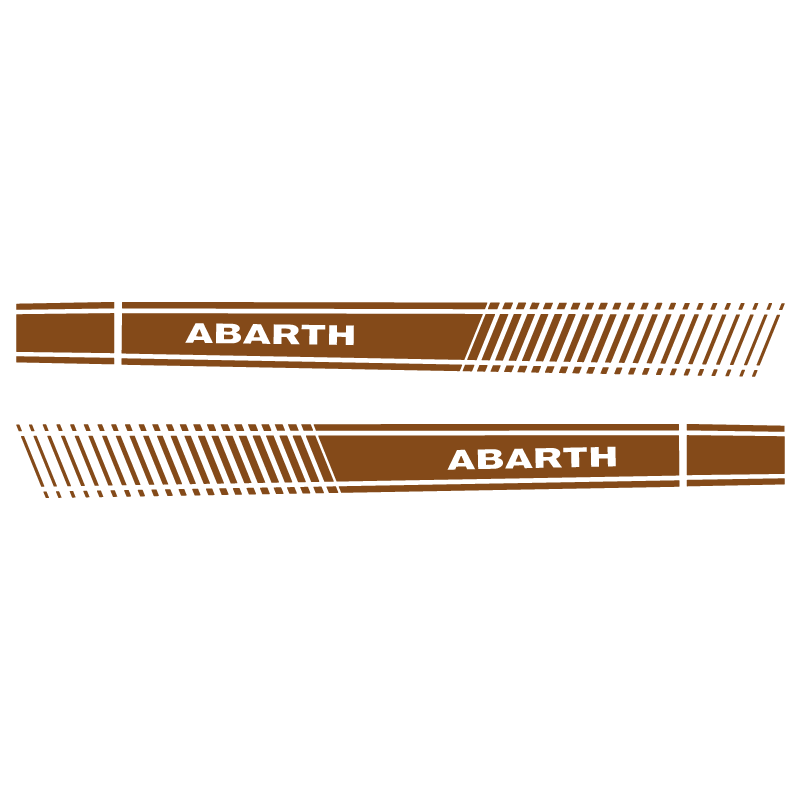 Kit Stickers Bandes Latérales Fiat Abarth Punto Evo