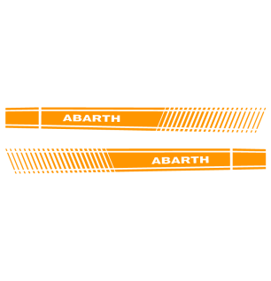 Kit Stickers Bandes Latérales Fiat Abarth Punto Evo