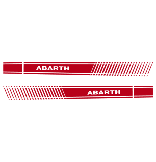 Kit Stickers Bandes Latérales Fiat Abarth Punto Evo
