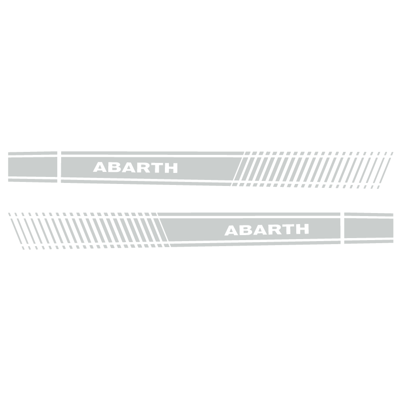 Kit Stickers Bandes Latérales Fiat Abarth Punto Evo