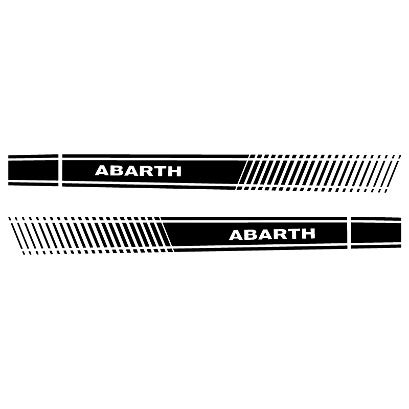 Kit Stickers Bandes Latérales Fiat Abarth Punto Evo