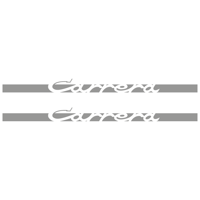 Kit Stickers Bandes Latérales Porsche Carrera
