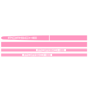 Kit Stickers Bandes Porsche 911 Carrera Motorsport