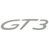 Sticker Porsche 911 GT3 en gris clair