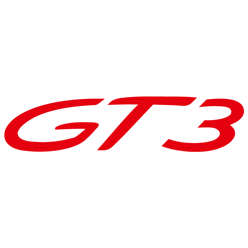 Sticker Porsche 911 GT3 en rouge