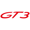 Sticker Porsche 911 GT3 en rouge