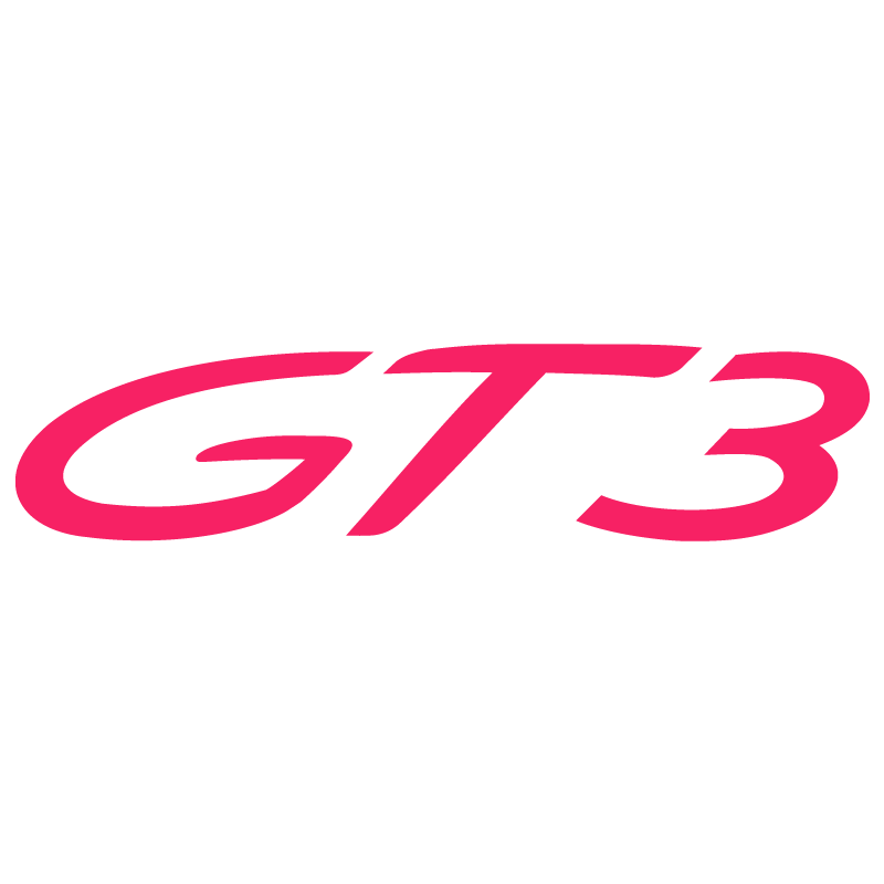 Sticker Porsche 911 GT3 en fuchsia