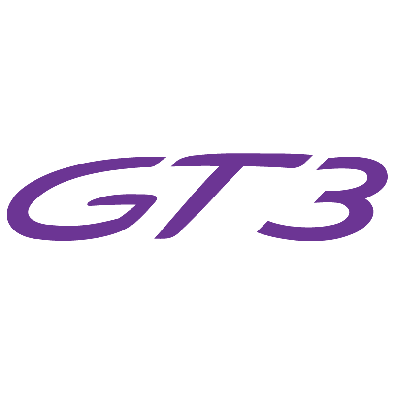 Sticker Porsche 911 GT3 en violet
