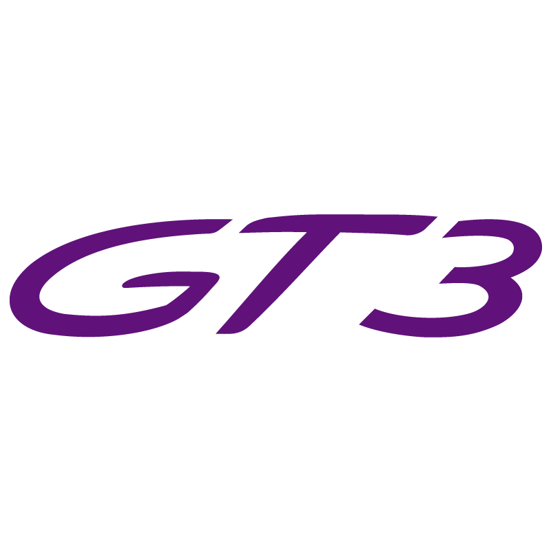 Sticker Porsche 911 GT3 en prune