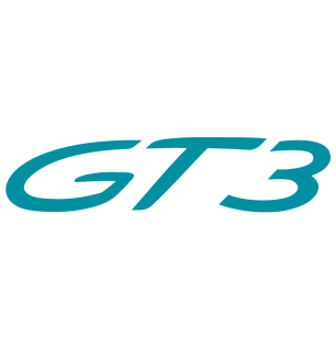 Sticker Porsche 911 GT3 en turquoise