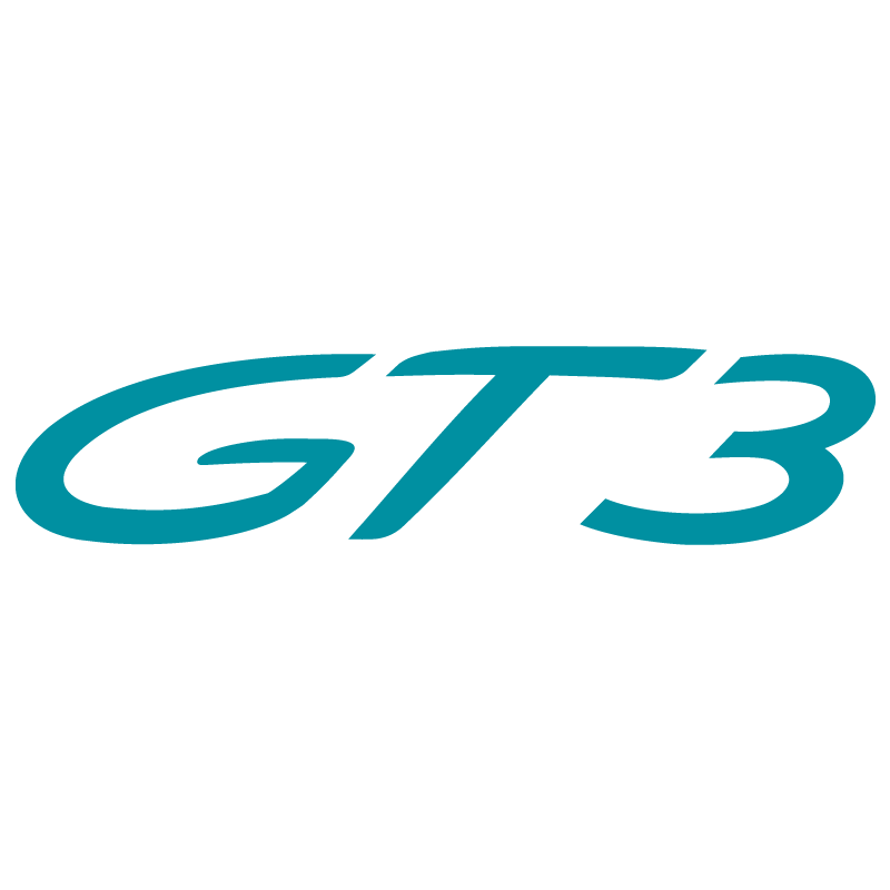 Sticker Porsche 911 GT3 en turquoise