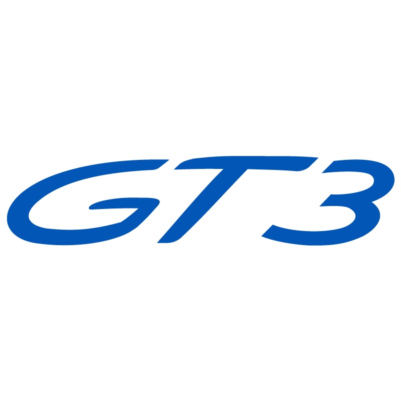 Sticker Porsche 911 GT3 en bleu