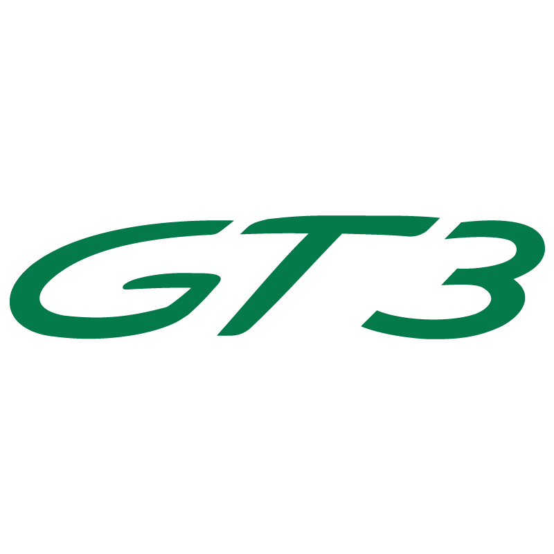 Sticker Porsche 911 GT3 en vert