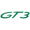 Sticker Porsche 911 GT3 en vert