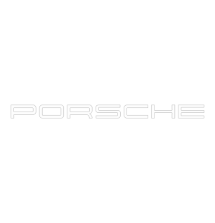 Kit Sticker Porsche Capot Moteur Logo