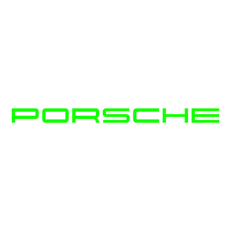 Kit Sticker Porsche Capot Moteur Logo