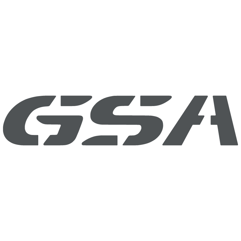 Sticker Moto BMW GSA Logo en gris foncé