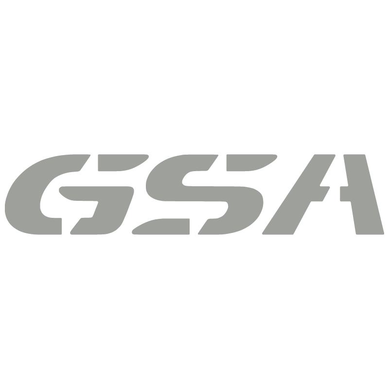 Sticker Moto BMW GSA Logo en gris clair