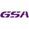 Sticker Moto BMW GSA Logo en prune