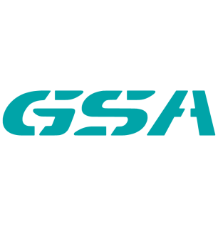 Sticker Moto BMW GSA Logo en vert menthe