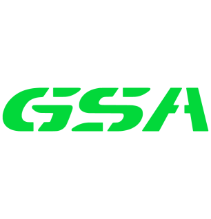Sticker Moto BMW GSA Logo en vert lime